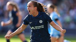 Guro Reiten scored a dramatic late equaliser for Chelsea against Manchester City