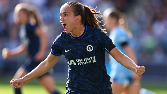 Guro Reiten scored a dramatic late equaliser for Chelsea against Manchester City