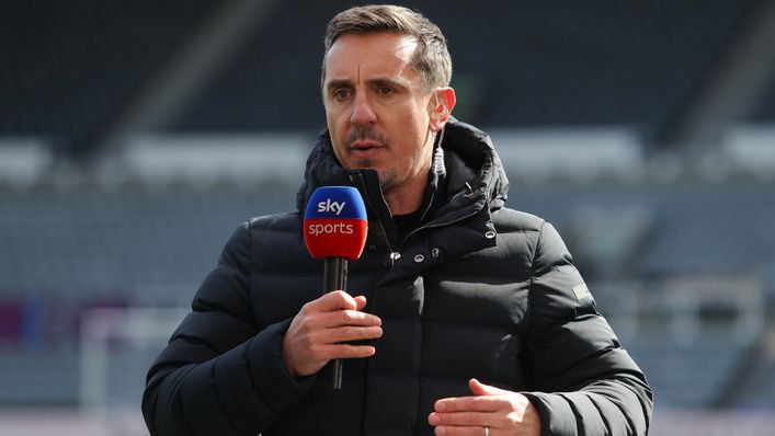 Gary Neville has criticised the performances of his former club Manchester United
