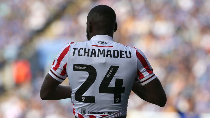 Junior Tchamadeu is hoping to force his way into Stoke's starting XI