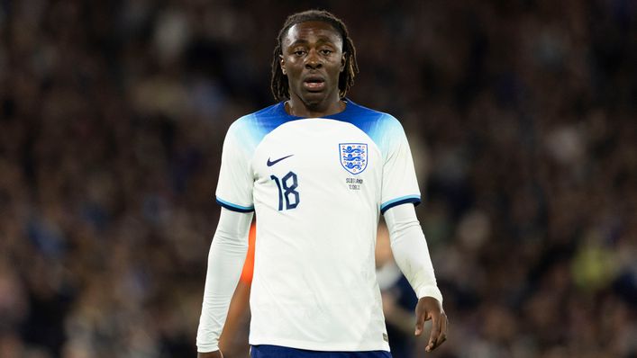 Eberechi Eze has made two appearances for England