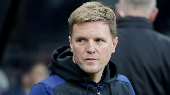 Eddie Howe will be targeting a second league victory when his Newcastle side travel to Leicester today