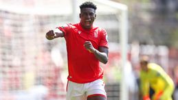 Taiwo Awoniyi has scored five times in all competitions since joining Nottingham Forest