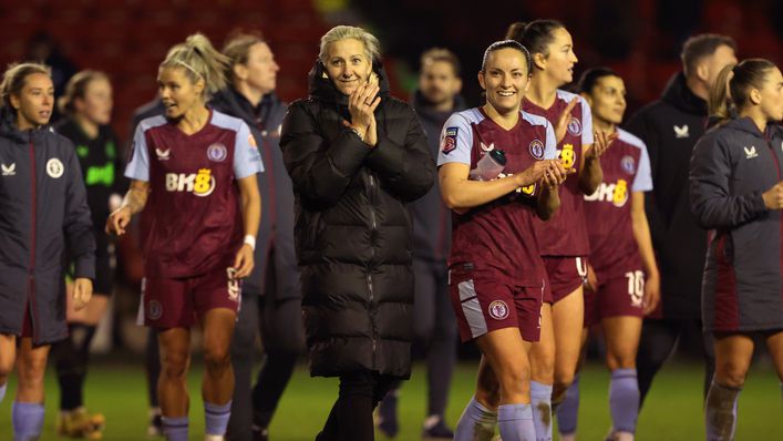Carla Ward knows how far Aston Villa have come in a short space of time