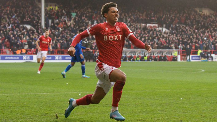 Brennan Johnson was on target in Nottingham Forest's FA Cup fourth-round upset against Leicester