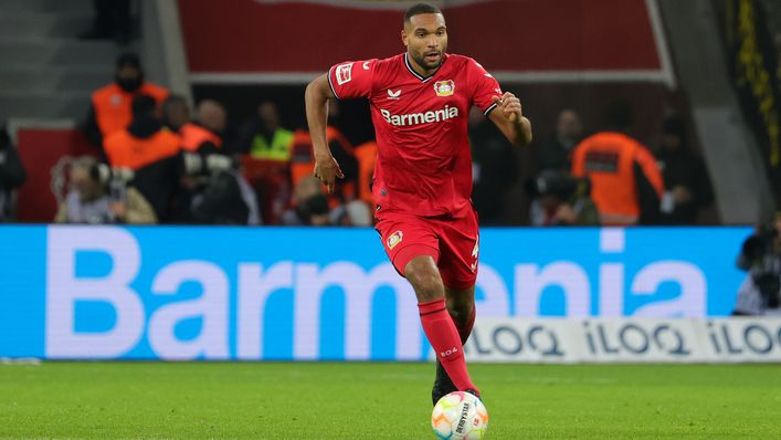 Jonathan Tah is an imposing figure in the centre of Bayer Leverkusen's defence