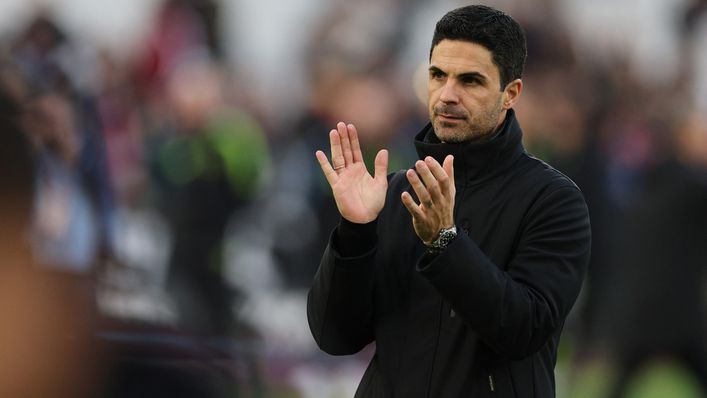 Mikel Arteta was thrilled with Arsenal's performance at West Ham