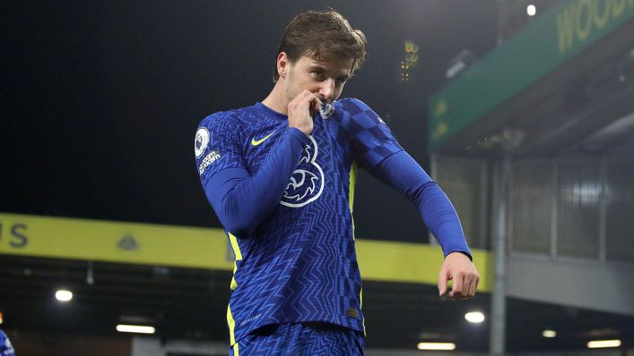 Chelsea midfielder Mason Mount got back on the goal trail against Norwich on Thursday