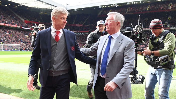 Arsene Wenger and Sir Alex Ferguson are on better terms since retiring