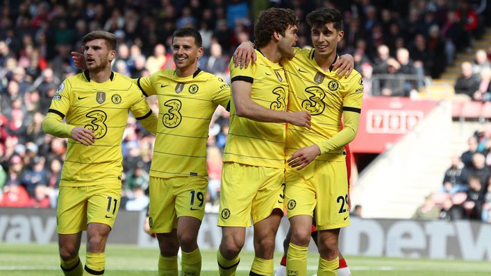 Timo Werner, Mason Mount, Marcos Alonso and Kai Havertz were all on target at St Mary’s