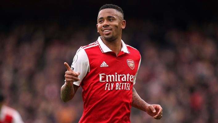 Arsenal's Gabriel Jesus has hit the ground running since his return from injury