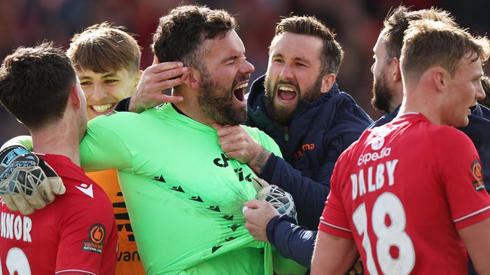 Recent signing Ben Foster was Wrexham's hero