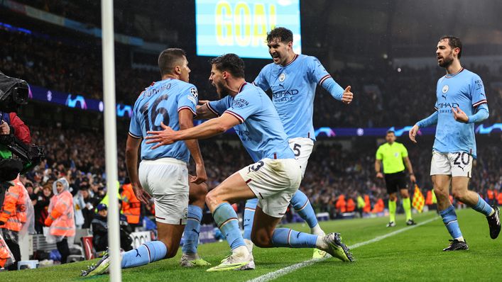 Rodri's stunning effort sent the Etihad into raptures