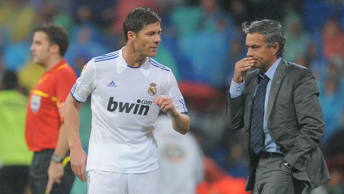 Xabi Alonso played under Jose Mourinho at Real Madrid