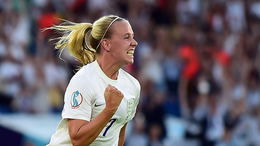 England's match-winner against Austria, Beth Mead, scored a hat-trick against Norway
