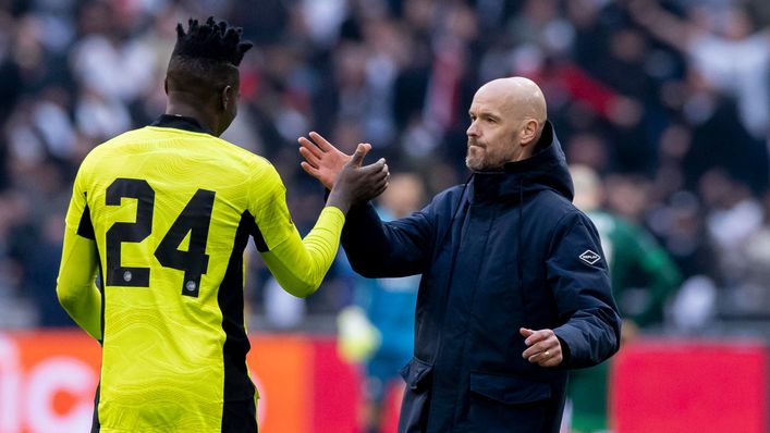 Andre Onana and Erik ten Hag are set to be reunited after a spell together at Ajax