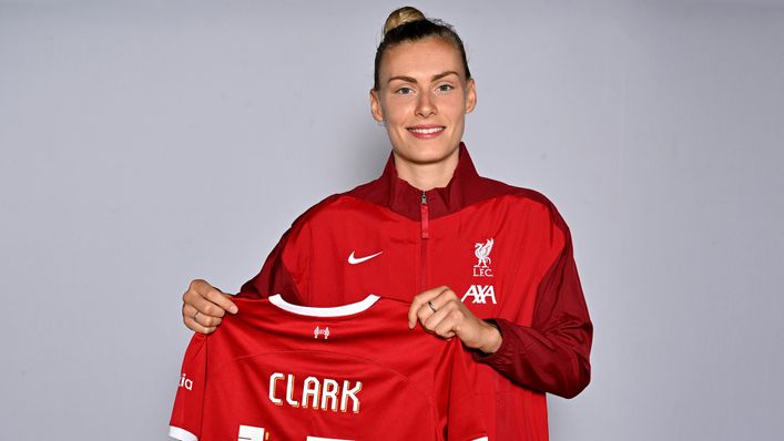 Jenna Clark joined Liverpool from Glasgow City