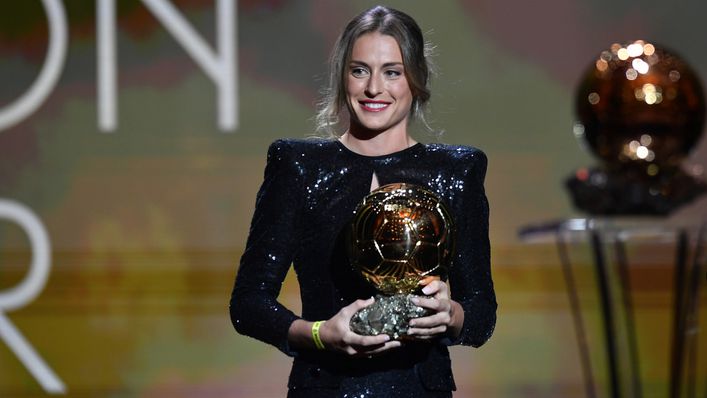 Alexia Putellas won the women's Ballon d'Or in 2021