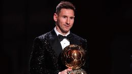 2021 men's Ballon d'Or winner Lionel Messi is not nominated for this year's award