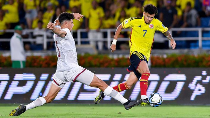 Luis Diaz helped Colombia to a 1-0 win over Venezuela last Friday