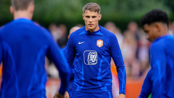 Micky van de Ven is hoping to make his first appearance for the Netherlands against France
