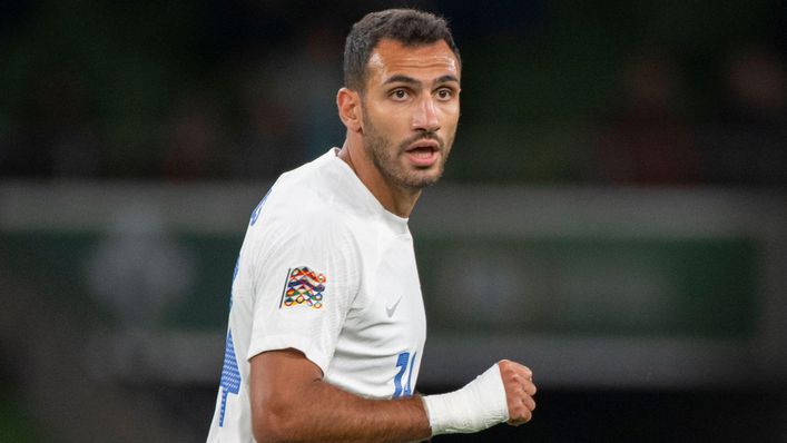 Vangelis Pavlidis scored both goals as Greece earned a shock win over England at Wembley.