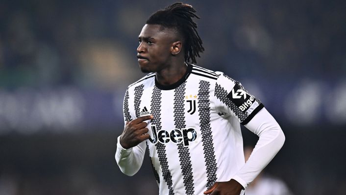 Moise Kean will be hoping to score his third goal in four Serie A games against Lazio