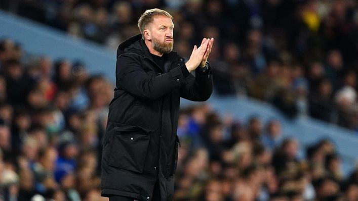 Graham Potter's Chelsea have not won in four Premier League games