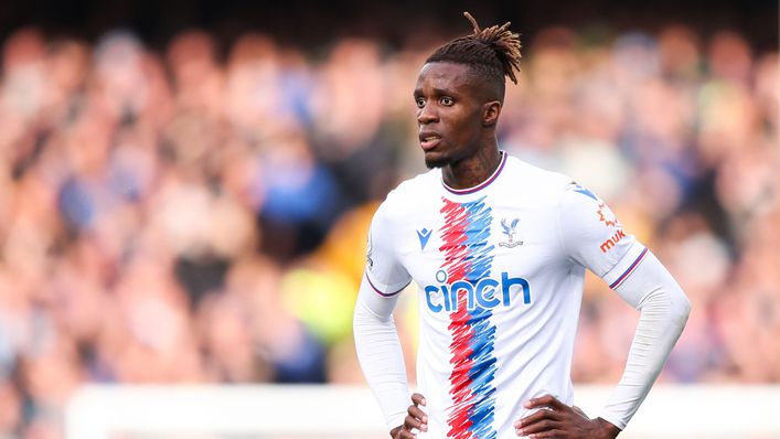 Wilfried Zaha can add to his goal tally at Nottingham Forest on Saturday