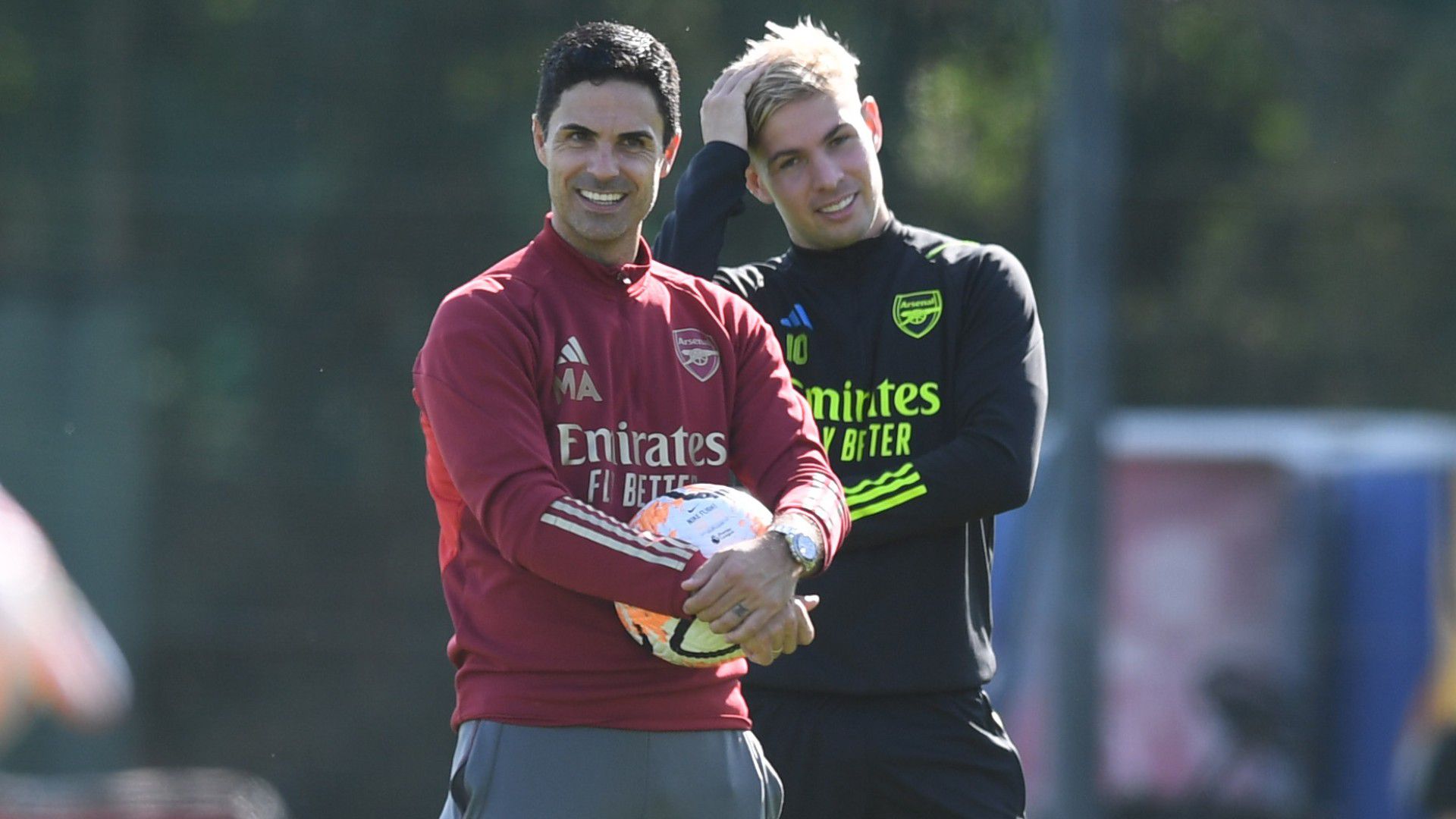 Mikel Arteta Talks Up Emile Smith Rowe's Arsenal Comeback Ahead Of PSV ...