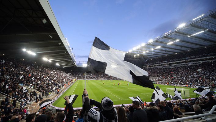Newcastle will be hoping St James' Park is rocking once more on a Champions League night.
