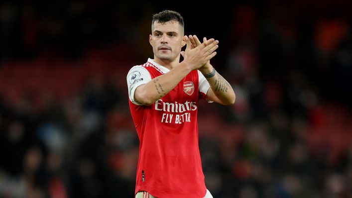 Granit Xhaka takes a place in our Tottenham and Arsenal combined XI