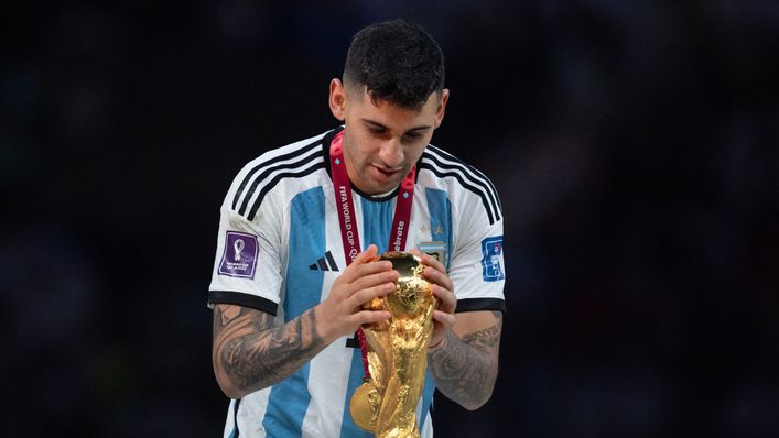 Tottenham defender Cristian Romero won the 2022 World Cup with Argentina