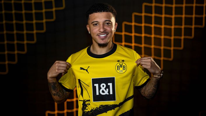 Jadon Sancho has moved back to Borussia Dortmund