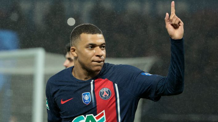 Kylian Mbappe has scored 20 goals in 19 Ligue 1 games this season