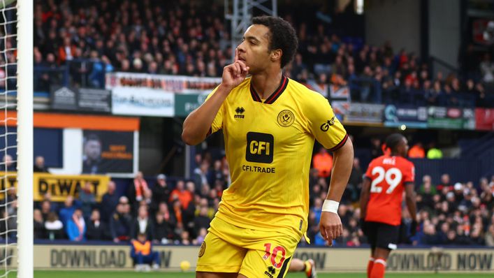 Sheffield United striker Cameron Archer silenced the Luton fans with a fine finish