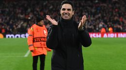 Mikel Arteta was thrilled after reaching the Champions League quarter-finals