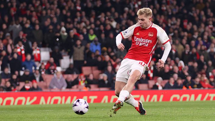 Emile Smith Rowe has started just one game since returning from a knee injury in December