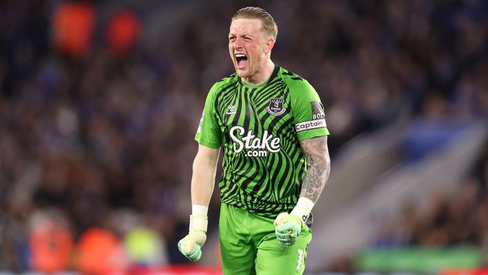 Jordan Pickford is reportedly being tracked by Manchester United
