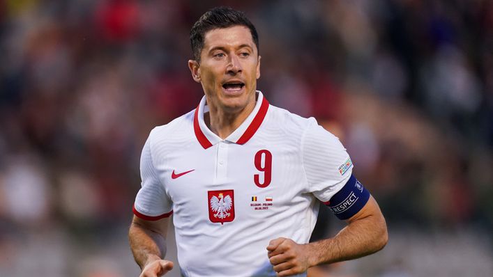 Robert Lewandowski is on Nations League duty with Poland as speculation about his future increases