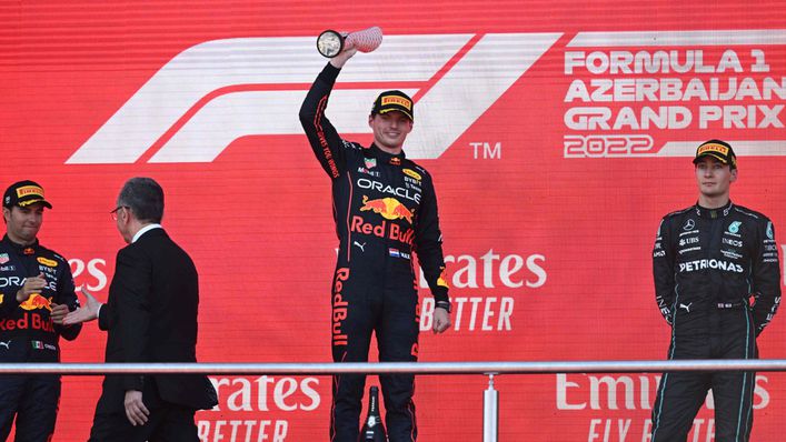 It was a fifth win of the 2022 Formula One season for Max Verstappen in Azerbaijan