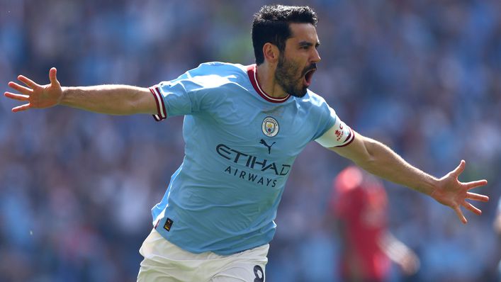 Ilkay Gundogan was Manchester City's Wembley hero