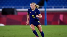 Stina Blackstenius could return to Sweden's starting line-up this evening