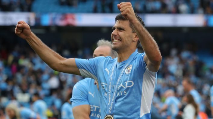 Rodri made 33 Premier League appearances for champions Manchester City last term