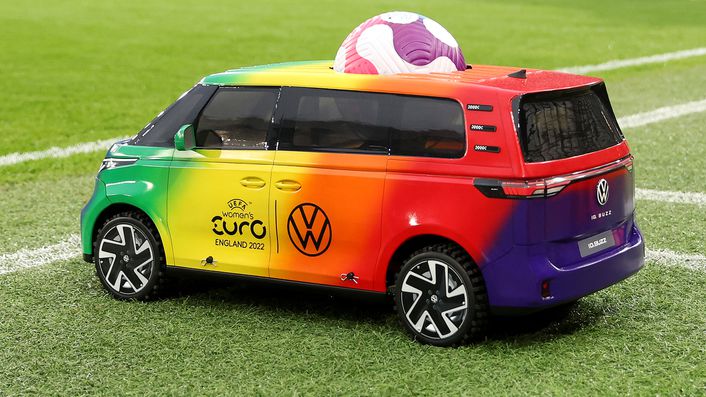 A remote controlled car will be used to deliver the match ball prior to every Women's Euro 2022 game this summer