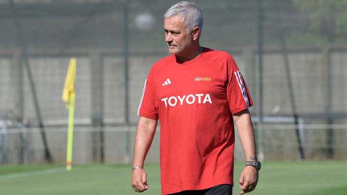 Roma manager Jose Mourinho is admired by Gianluca Scamacca