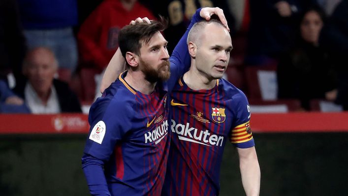 A reunion with Lionel Messi could be an option for Andres Iniesta