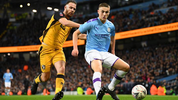 Taylor Harwood-Bellis has made a handful of appearances in cup competitions for Manchester City