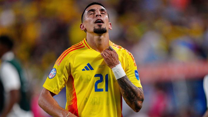 Suspended defender Daniel Munoz will be a big miss for Colombia