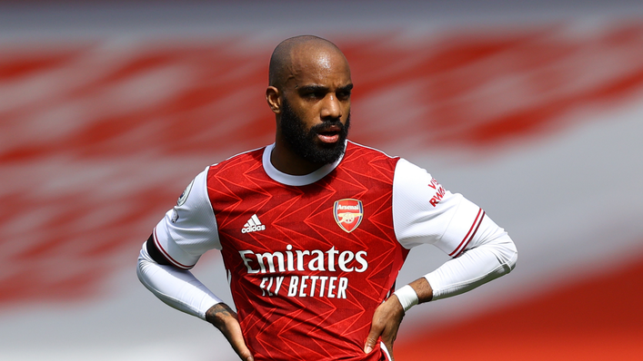 Alexandre Lacazette faces an uncertain future at Arsenal